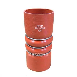 Flexfab 2.50" x 6.00" Charge Air Connecter CAC Silicone Convoluted intake Hose - Foto 1 di 1