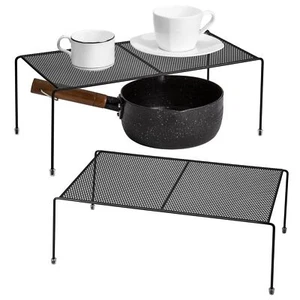 Kitchen Cabinet Organizer Shelf 2 Pack Counter Storage Shelf Kitchen Cupboard Or - Picture 1 of 6