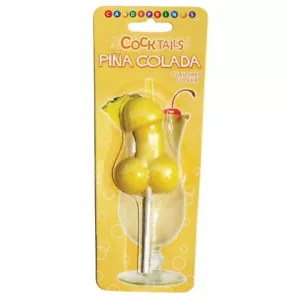 Lechón con sabor a cócteles - Piña colada - Divertidos regalos de novedad - Candy Lollipops - Imagen 1 de 2