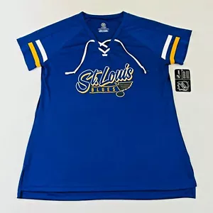 St. Louis Blues Hockey Women's Size XL NHL Brand T-Shirt - Picture 1 of 10