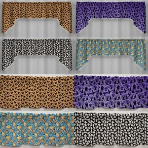Halloween Valances, Curtains or Swags (4 Patterns Available) - Picture 1 of 16
