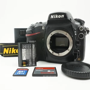 Nikon D800 36.3MP FX DSLR Camera Body Only + SD CF Cards Tested from Japan - Picture 1 of 18