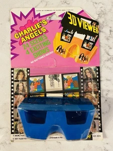 VINTAGE FLEETWOOD 1977 CHARLIE'S ANGELS 3D VIEWER ~ 24 SCENES 4 EXCITING SHOWS - Picture 1 of 13