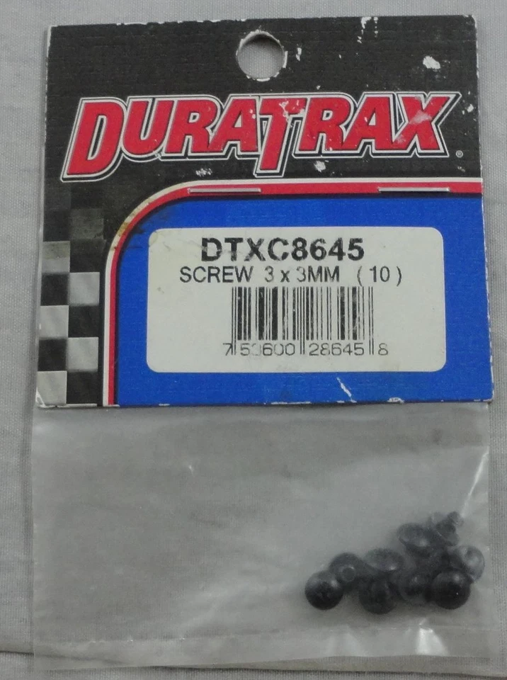 Duratrax 3x3mm Round Head Phillips Screws (10pcs) DTXC8645 - Image 1 of 1