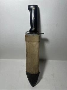 Vietnam War Era M1917 Bolo Knife, KIFFE Japan, with Scabbard - Picture 1 of 18