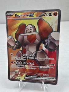 Pokémon Destined Rivals 214/182 Regirock Ex Ultra Rare Full Art Holo NM English - Picture 1 of 3