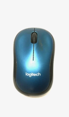 Logitech M185 Wireless Mouse, 2.4GHz with USB Receiver BLUE FREE SHIPPING - Image 1 of 2