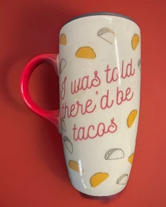 Becher Tasse "I Was Told There'd Be Tacos" - Neu - Bild 1 von 5