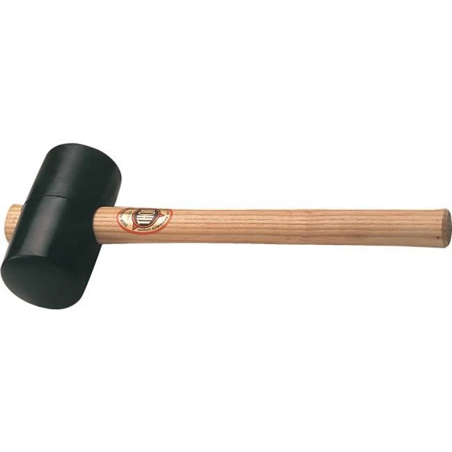 Thor 61-957 957 Black Rubber Mallet 90mm 1200g THO957 - Image 1 of 1