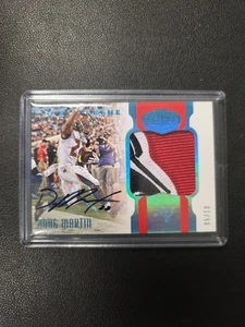 2017 Plates & Patches Doug Martin Jersey Patch Auto 5/10 - Picture 1 of 3