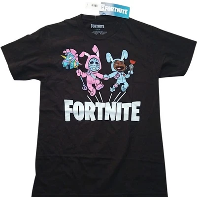 Fortnite Bunny Brawler And Rabbit Raider Small Shirt Graphic T-shirt Men's - Image 1 of 4