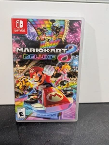Mario Kart 8 Deluxe Nintendo Switch Case Only NO GAME - Picture 1 of 3