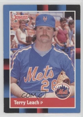 1988 Donruss Terry Leach (Five Lines of Text on Back) #603 - Image 1 of 2