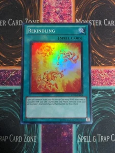 Yu-Gi-Oh! Rekindling TU03-EN004 Unlimited Super Rare NM - Picture 1 of 4
