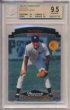 1995 SP Championship Die Cuts #20 Derek Jeter BGS 9.5