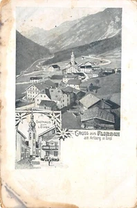 B4743) GRUSS AUS FLIRSCH AM ARLBERG TIROL GASTHAUS LOWEN BOLZANO - Bild 1 von 2