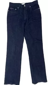 CALVIN KLEIN Women’s Size 9 Jeans Y2K VINTAGE High Rise Dark Wash Cotton - Picture 1 of 8