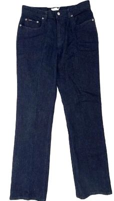 Pantalones de mezclilla para mujer CALVIN KLEIN talla 9 Y2K DE COLECCIÓN tiro alto algodón lavado oscuro Foto 1 de 4