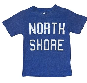 Wes & Willy boys blue North Shore Basic Training crew neck tee shirt 5 - Picture 1 of 2