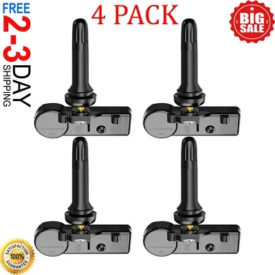 Sensores De Llantas 4 Piezas Sistema De Control De Presión De Neumáticos Programado Foto 1 de 4