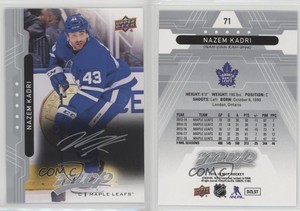 2018-19 Upper Deck MVP Silver Script Nazem Kadri #71