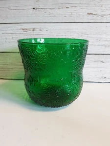 Iittala Nuutajarvi Green Glass Fauna Bowl Oiva Toikka - Picture 1 of 5