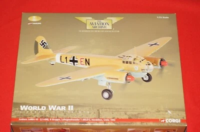 Corgi AA36701 Junkers JU88A-10 1:72 Scale Metal Model Brand New  - Image 1 of 4