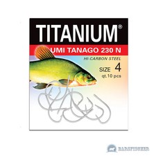 ROBINSON TITANIUM UMI TANAGO / SCHLEIEHAKEN MIT ÖHR ANGELHAKEN LOSE SCHLEI HAKEN