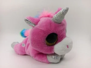 Peluche Zuru Coco Sorpresa Rosa y Arco Iris Melena Unicornio Ojos Brillantes 6" - Imagen 1 de 6