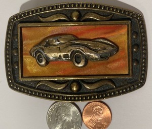 corvette belt buckle