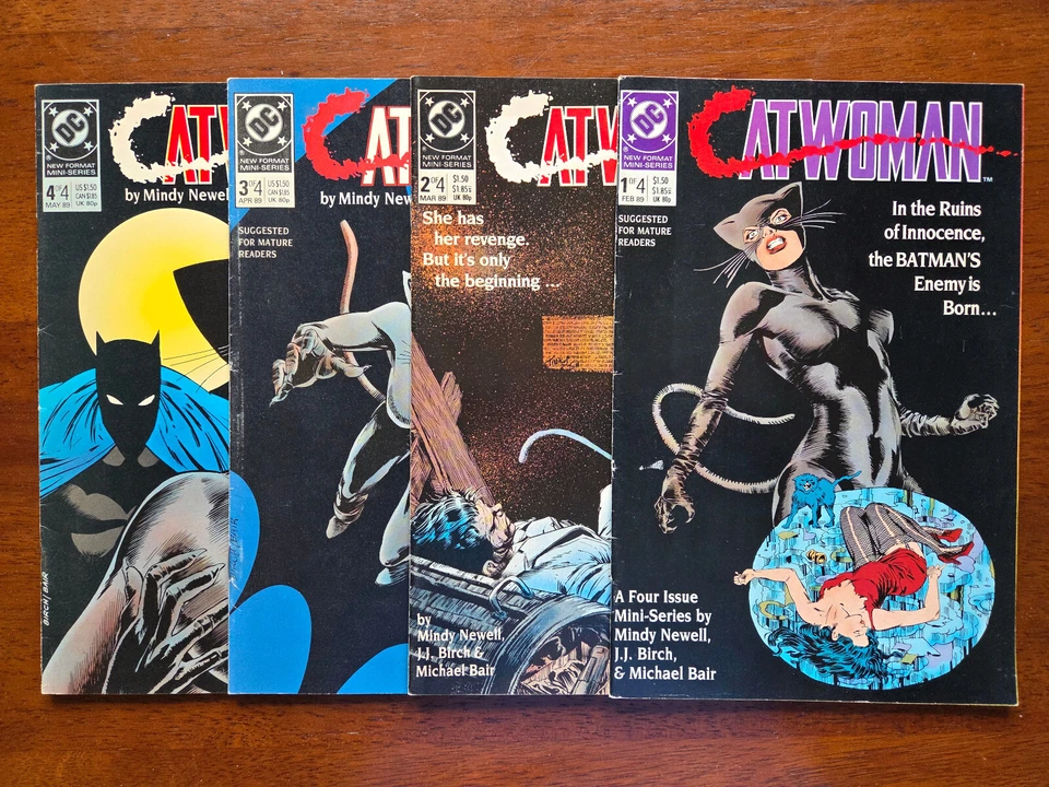 Catwoman #1, 2, 3, 4 Set (1989 DC) - Image 1 of 1