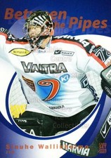 2006-07 Finnish Cardset Between the Pipes #11 Sinuhe Wallinheimo