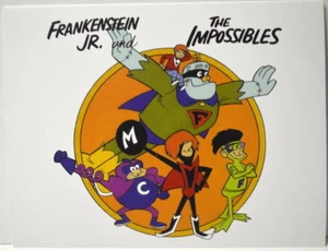 Hanna Barbera STYLE GUIDE PLATE - FRANKENSTEIN JR. & The IMPOSSIBLES - Picture 1 of 1