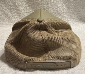 BASS Pro Shops - Gone Fishing Beige Snapback Mesh Trackers Style Hat - Picture 1 of 4