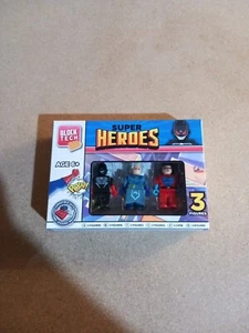 Block Tech Fire Rescue 3 Figuren Set - kompatibel mit großen Marken Neu & Originalverpackt - Bild 1 von 4