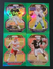 2021 Prizm Football GREEN PRIZMS 1-248 You Pick the Card