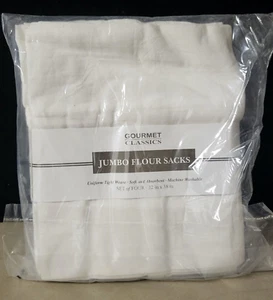 Gourmet Classics: Jumbo Flour Sacks 4 pack - Picture 1 of 2