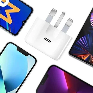 New Fast 20W USB-C PD Plug Charger Adapter For iPhone 15 14 13 12 11 Pro Max X  - Picture 1 of 4