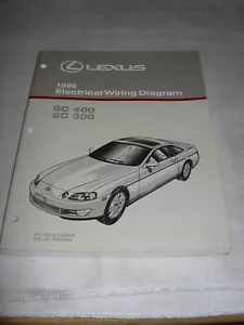 1996 LEXUS SC300 SC400 Electrical Wiring Diagram Service Manual SC 300 400 - Picture 1 of 1
