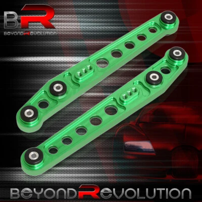 Brazos de control de aluminio con soporte de suspensión inferior trasero verde LCA para Civic 1996-2000 Foto 1 de 3