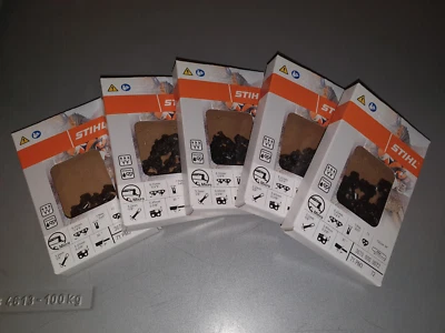 5 STÜCK STIHL SÄGEKETTE 1/4" PICCO 1,1 MM 72 TG. (35 CM) 71PM3 * NEU