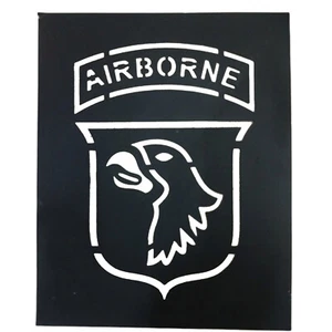 WWII 101st Airborne Division Screaming Eagle Stencil L331 - Picture 1 of 6