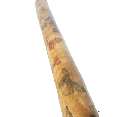 NOS Vintage Butterfly Print Gift Wrapping Paper 14sq ft Made in USA SEALED - Image 1 of 4