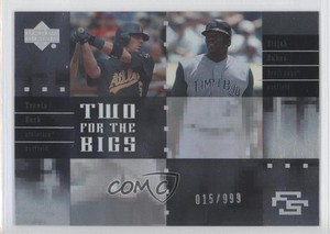 2007 Future Stars Two for the Bigs /999 Travis Buck Elijah Dukes Rookie RC
