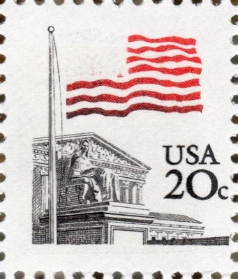 US #1894c (1981) 20c -MNH-EFO: {99% - Dk Blue Omitted} sheet 100 - Scarce/Rare - Image 1 of 4