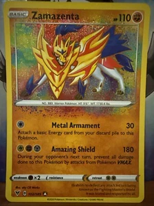 Zamazenta 102/185 Swsh04: Vivid Voltage Holo - Foto 1 di 2
