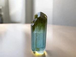 Premium Natural Indicolite Tourmaline Crystal  1.48 Grams 19x7x6mm - Picture 1 of 5