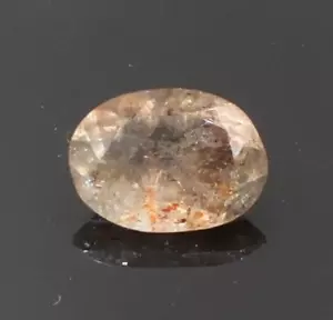 Pietra solare naturale Oregon pietra solare sfaccettata 2,20 cts 10,5x8 mm taglio ovale pietra solare - Foto 1 di 7