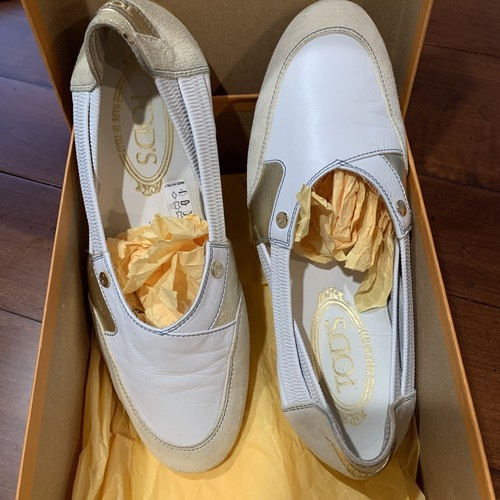 TOD’S Mocassini da donna in pelle scamosciata TOD'S taglia 7 con scatola