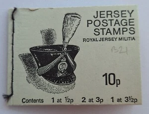Jersey Postage Stamps Militia 10p booklet 1975, mint condition - Picture 1 of 4
